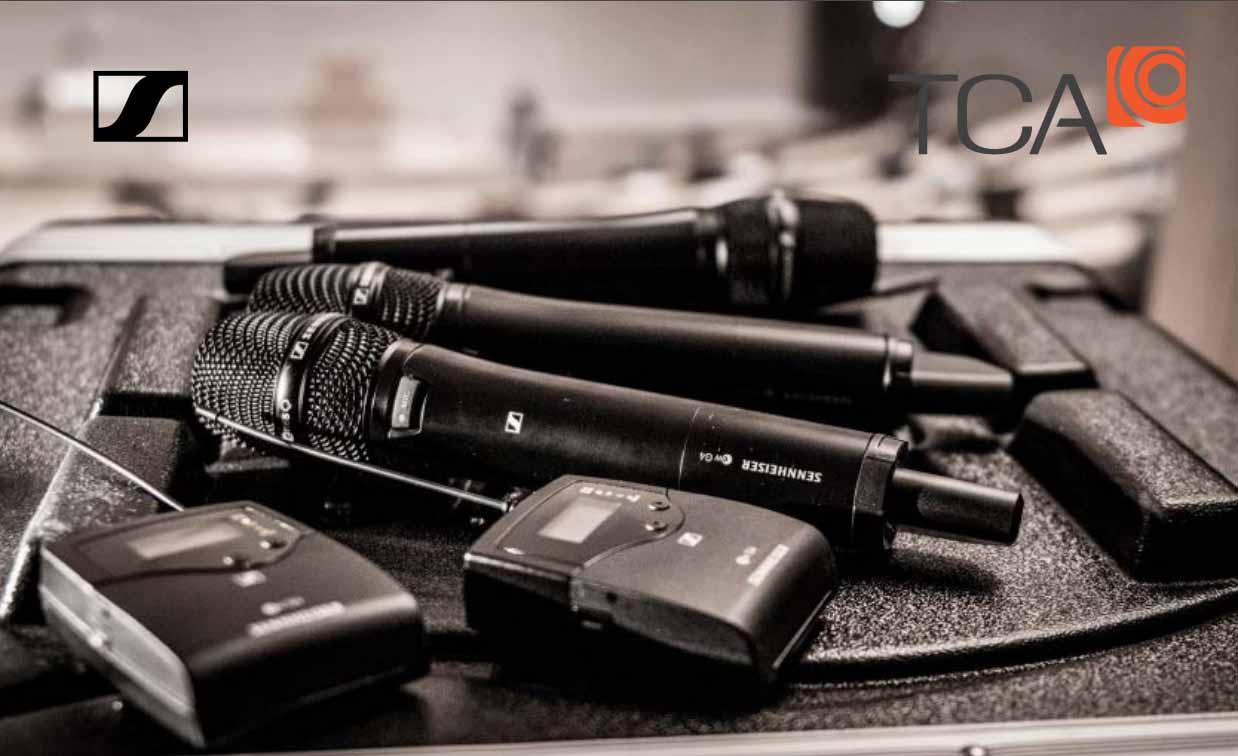 Hệ thống micro sân khấu Sennheiser EW 100 G4-845 : Kết nối không dây, thiết lập đa kênh