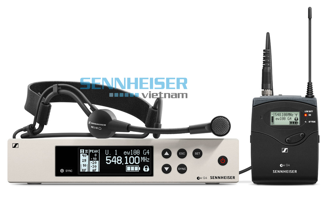 Giải pháp âm thanh biểu diễn nhạc sống với micro Sennheiser EW 100 G4-ME3
