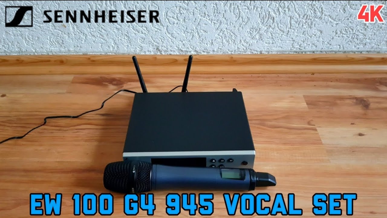 Giải pháp âm thanh biểu diễn chuyên nghiệp với micro Sennheiser EW 100 G4-945