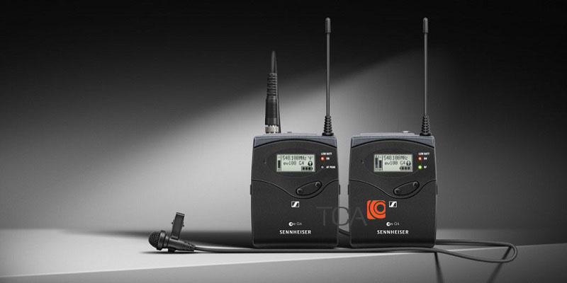 Bộ thu phát kèm micro không dây Sennheiser EW 112P G4 chuyên dụng cho phát sóng trực tiếp