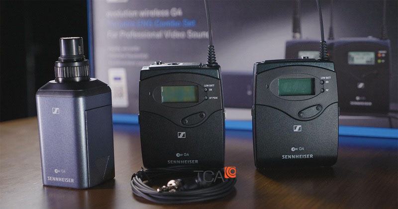 Bộ thu phát kèm micro không dây Sennheiser EW 112P G4 chuyên dụng cho phát sóng trực tiếp