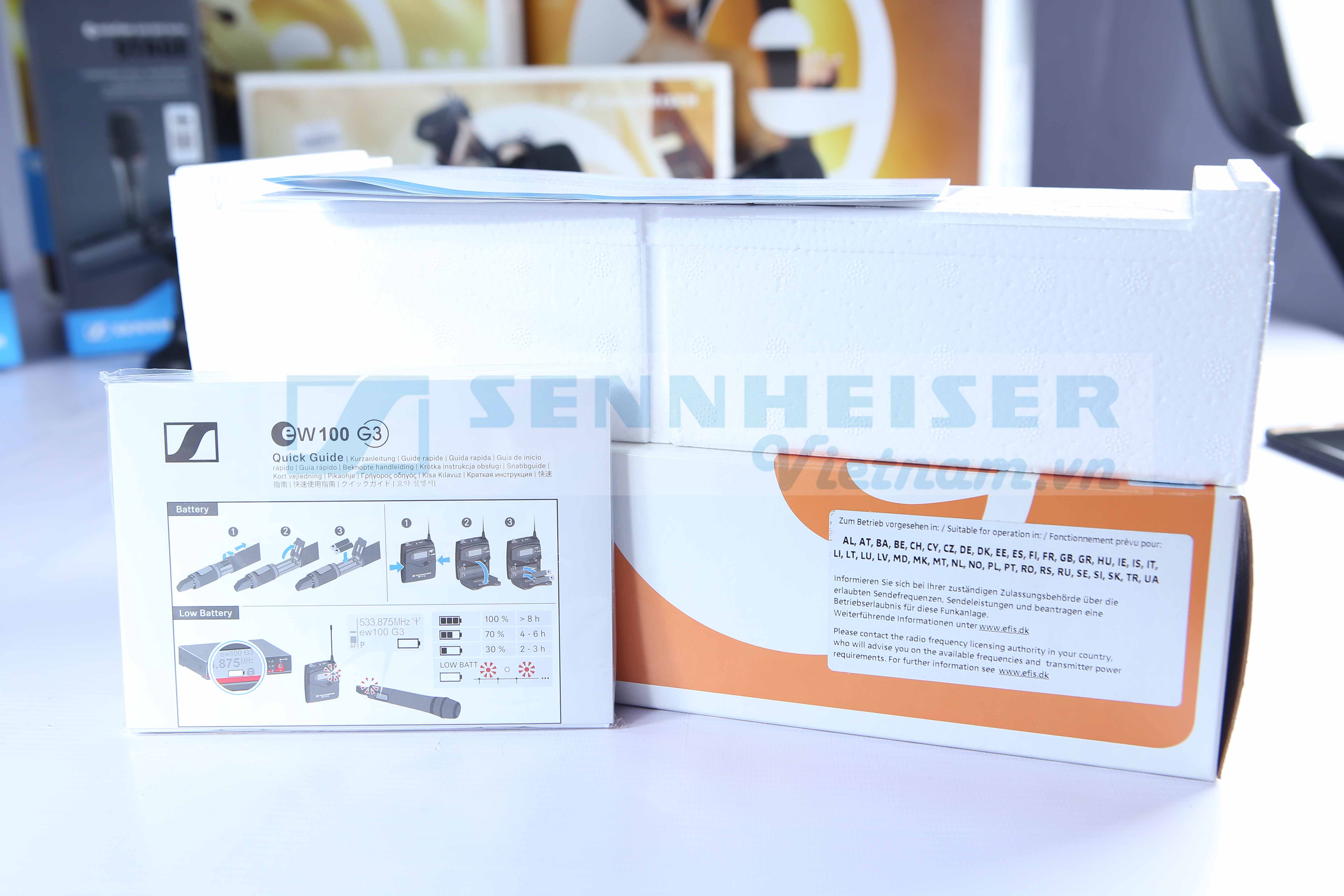 micro không dây Sennheiser SKM 100-845 G3